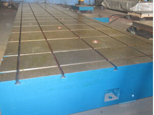 鑄鐵平臺與機器人技術的結合